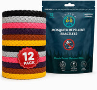 Mosquito Repellent Bracelets — 12 Pack