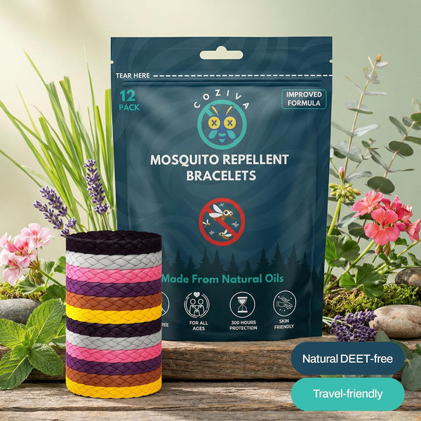Mosquito Repellent Bracelets — 12 Pack