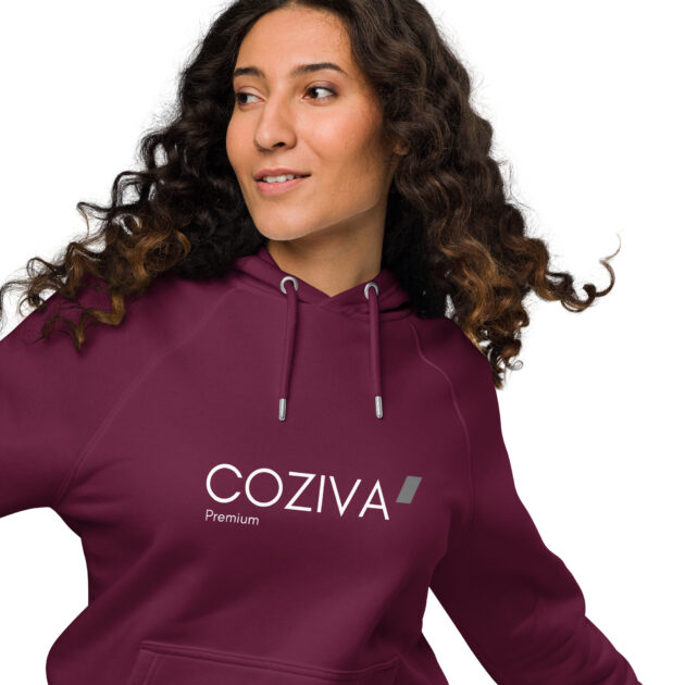 Unisex eco raglan hoodie - Image 26